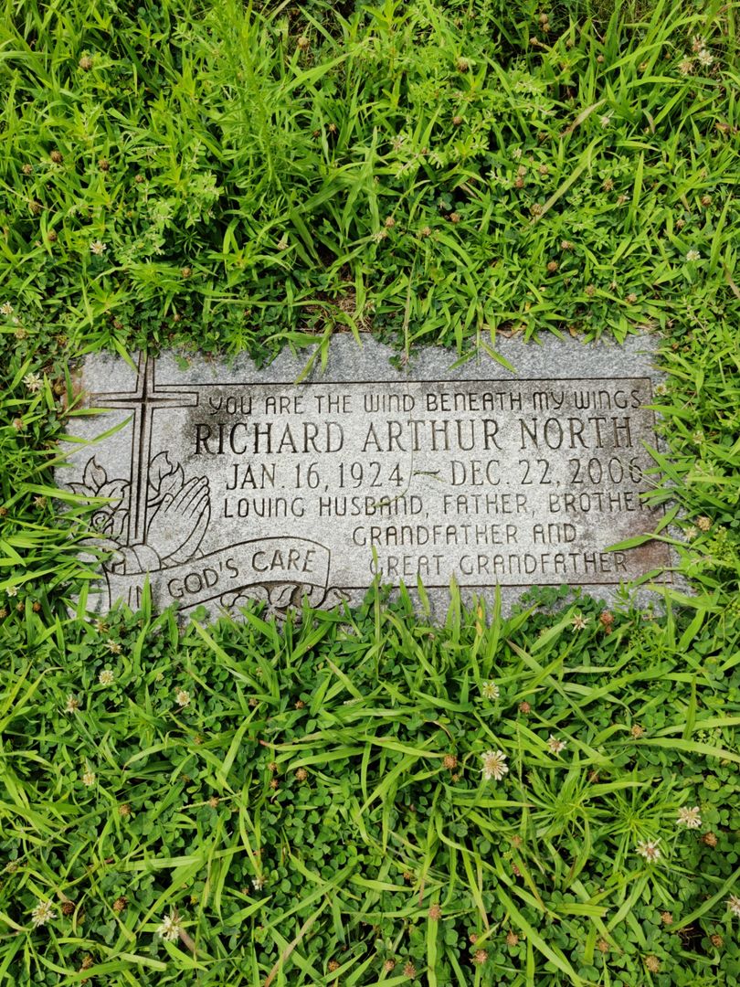 Richard Arthur North's grave. Photo 1