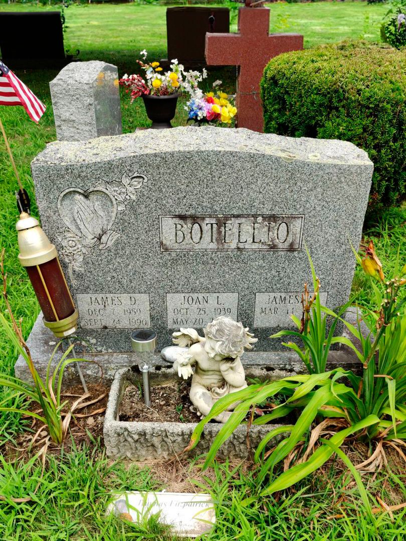 James D. Botellio's grave. Photo 1