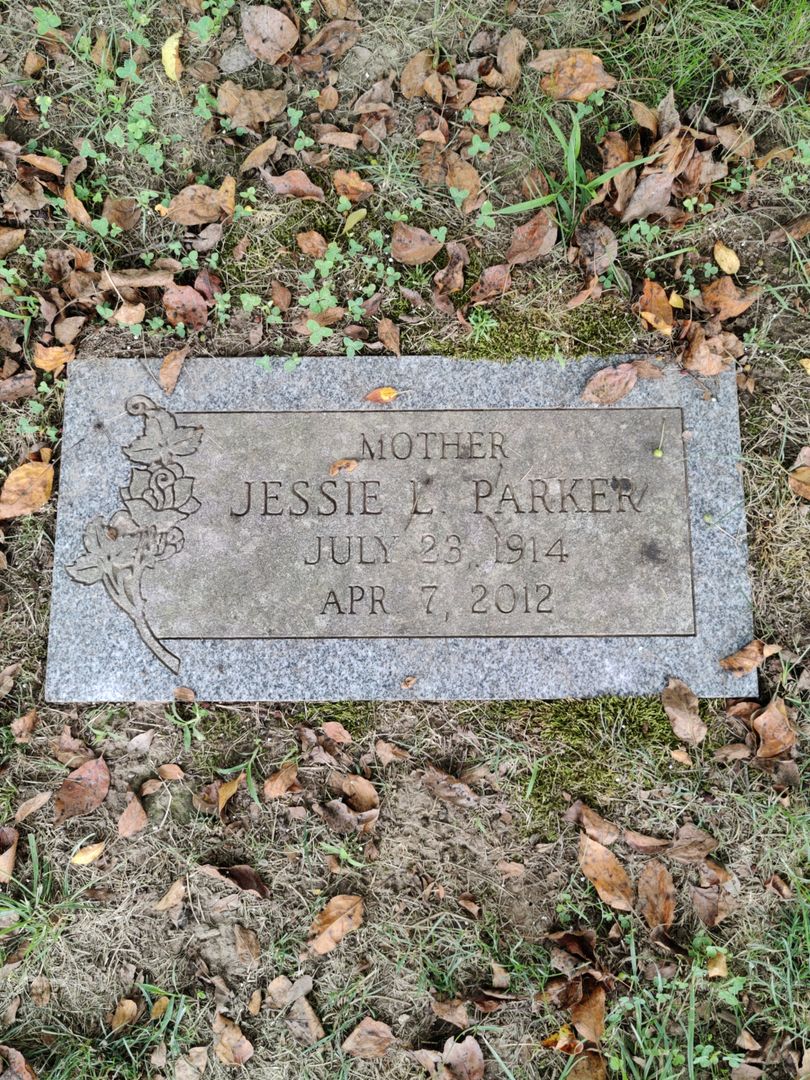 Jessie L. Parker's grave. Photo 1