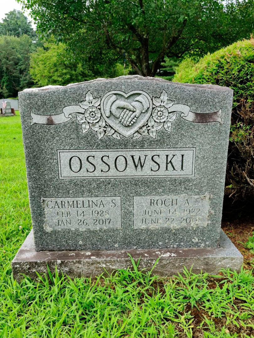 Roch A. Ossowski's grave. Photo 1