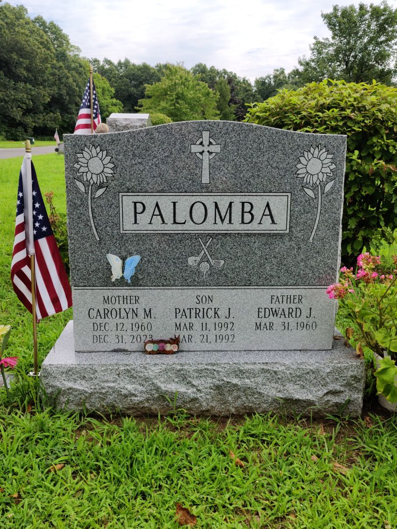 Patrick J. Palomba's grave. Photo 1