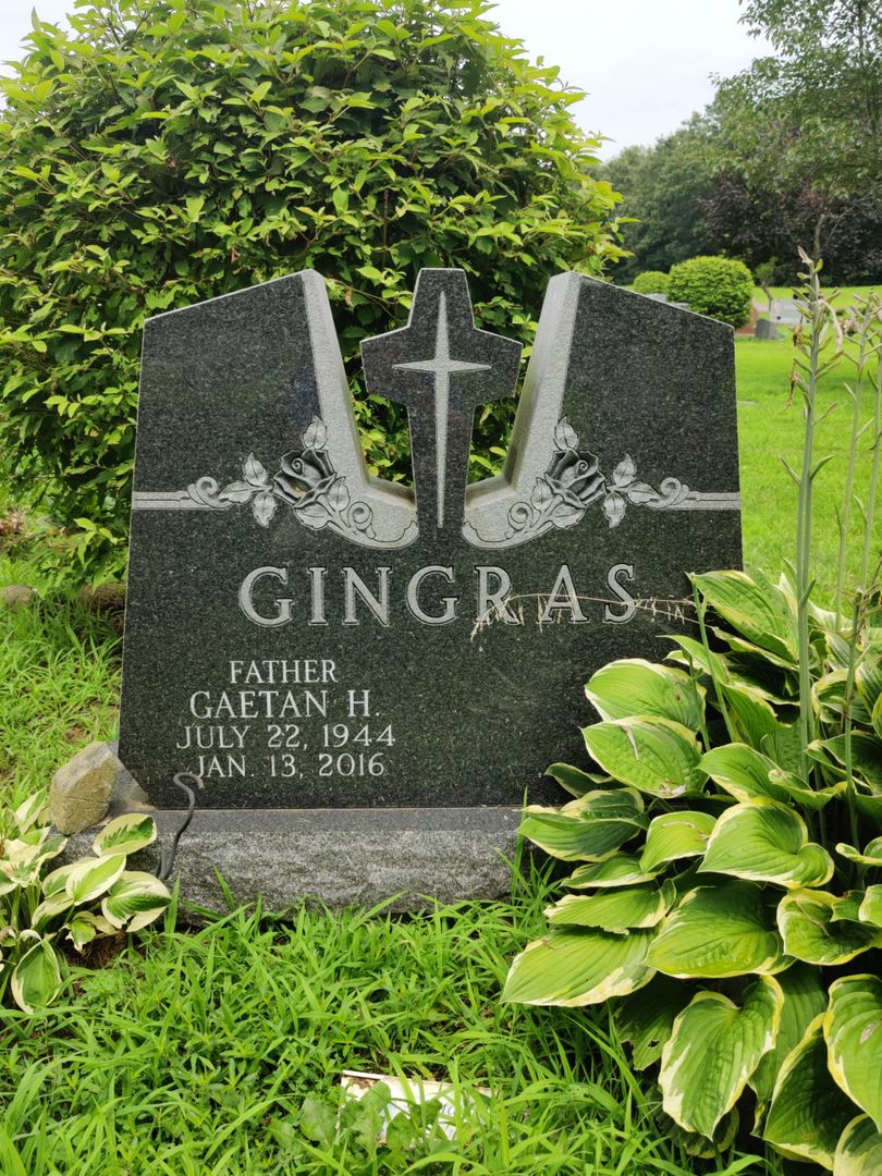 Gaetan H. Gingras's grave. Photo 1