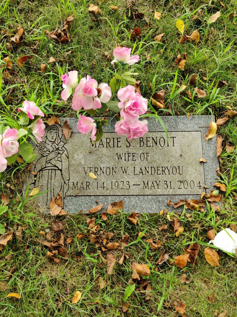 Vernon William Landeryou's grave. Photo 1