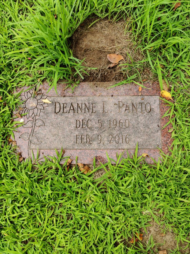 DeAnne L. Panto's grave. Photo 1