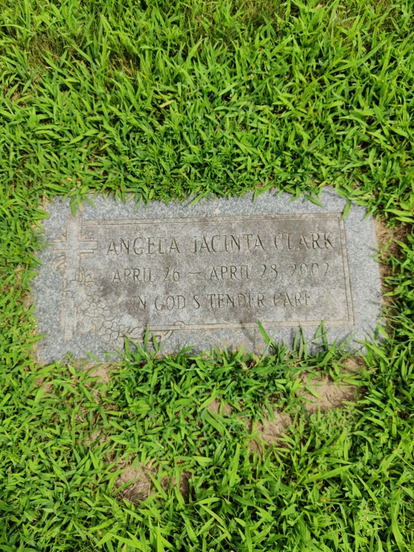 Angela Jacinta Clark's grave. Photo 1