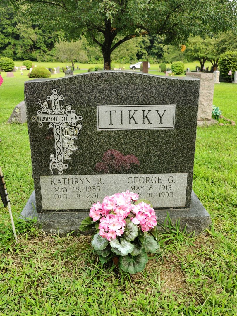 Kathryn R. Tikky's grave. Photo 1