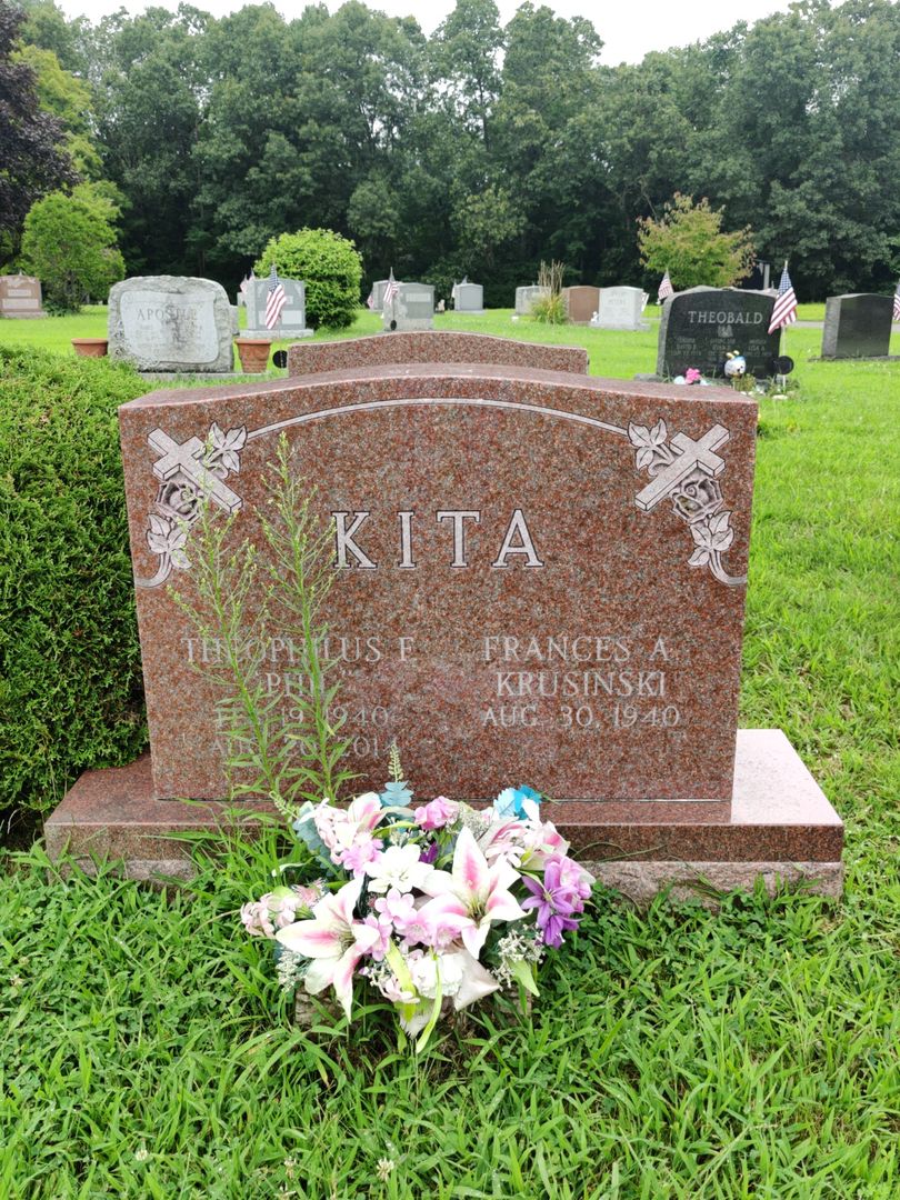 Theophilus F. "Phil" Kita's grave. Photo 1