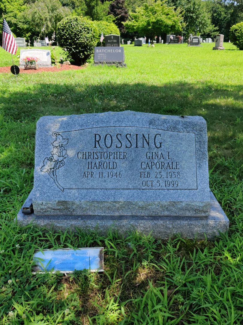Gina L. Caporale Rossing's grave. Photo 1